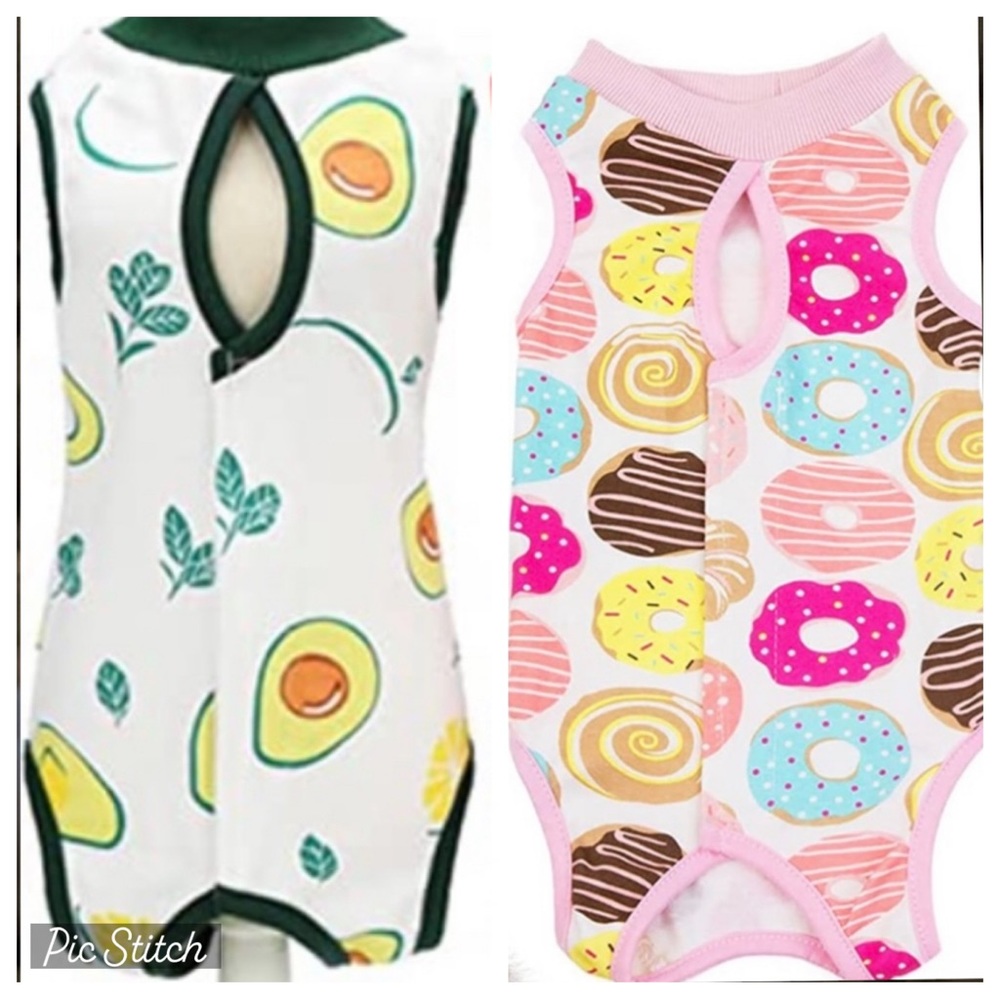 NWOT Set of two pet bodysuits - Small